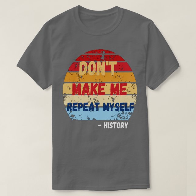 MysFunny Geschichtslehrer 2 T-Shirt (Design vorne)