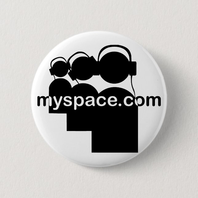 Myspacerecords Button (Vorderseite)