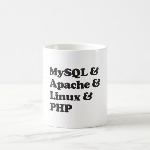Mysql Apache Linux PHP Kaffeetasse
