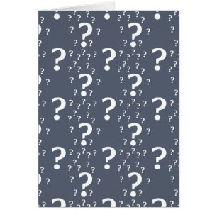 Mystère question marque énigme puzzle bleu-gris