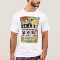 Mystères de la couture T-shirt - Vintage amusant