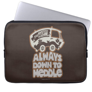Mysteriemaschine "Immer bis zur Mitte" Laptopschutzhülle