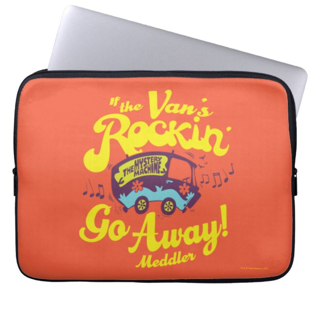 Mysteriemaschine "Wenn der Van's Rockin'.." Laptopschutzhülle (Vorderseite)
