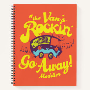 Mysteriemaschine "Wenn der Van's Rockin'.." Notizbuch