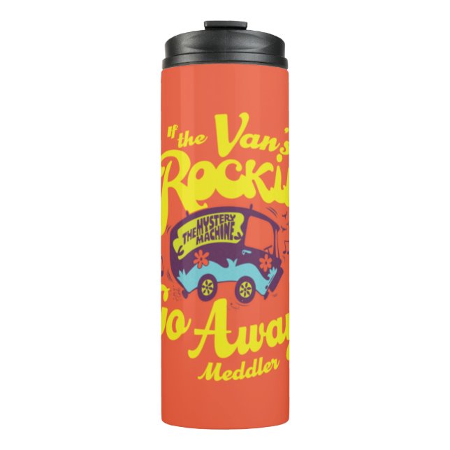 Mysteriemaschine "Wenn der Van's Rockin'.." Thermosbecher (Vorderseite)