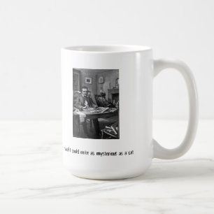 Mysteriös als Katzen-Tasse Kaffeetasse
