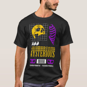 Mysteriös traurige Ästhetik Edgy Streetwear T-Shirt
