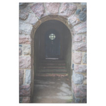 Mysteriöse blaue Tür