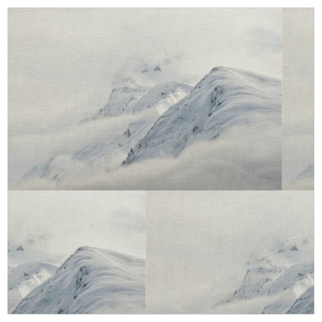 Mysteriöse Chugach Peaks Stoff (Nahaufnahme)