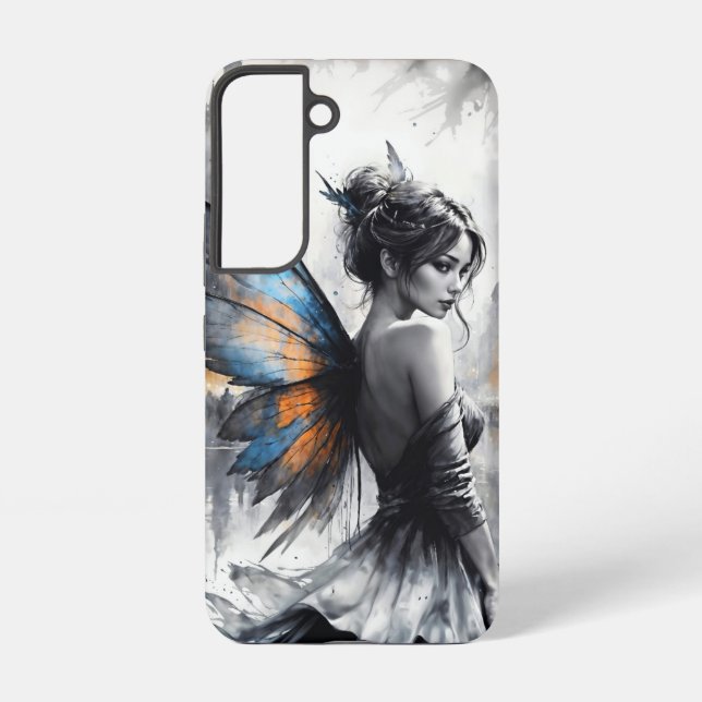 Mysteriöse Märchenmisten in der Stadt, die ätheris Samsung Galaxy Hülle (Rückseite)