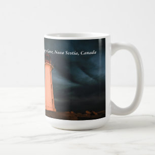 Mysteriöse Nacht an der Bucht von Peggy, Nova Scot Kaffeetasse
