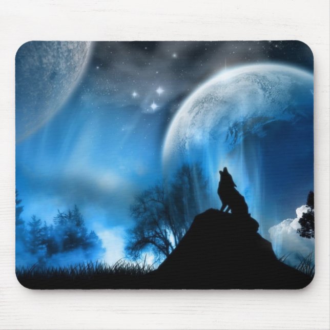 Mysteriöse Nacht Mousepad (Vorne)