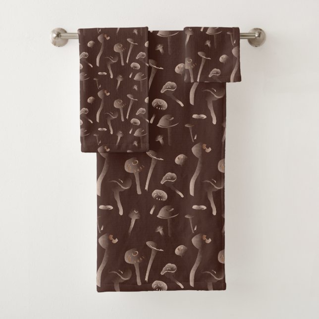 Mysteriöse Pilze Badhandtuch Set (Insitu)