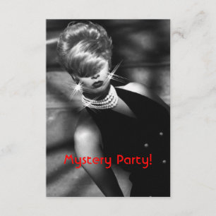 Mysteriöse Schmuckstücke Heist Mystery Party Einla Einladung