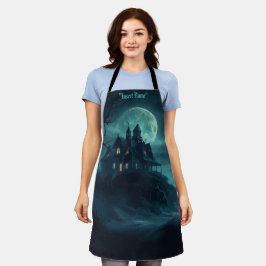 Mysteriöse Seebühne Schürze