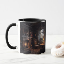 Mysteriöse Seebühne Tasse
