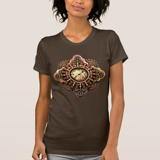 Mysteriöse Steampunk Maschine T-Shirt