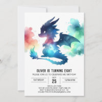 Mysteriöser Dragon zum Geburtstag digital