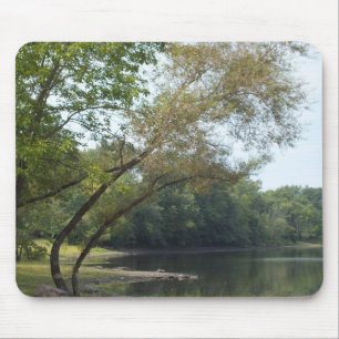 Mysteriöser Holzmousepad Mousepad