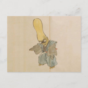 Mysteriöser Yokai-Schwertler Postkarte