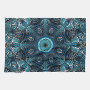 Mysteriöses Raummandala Geschirrtuch