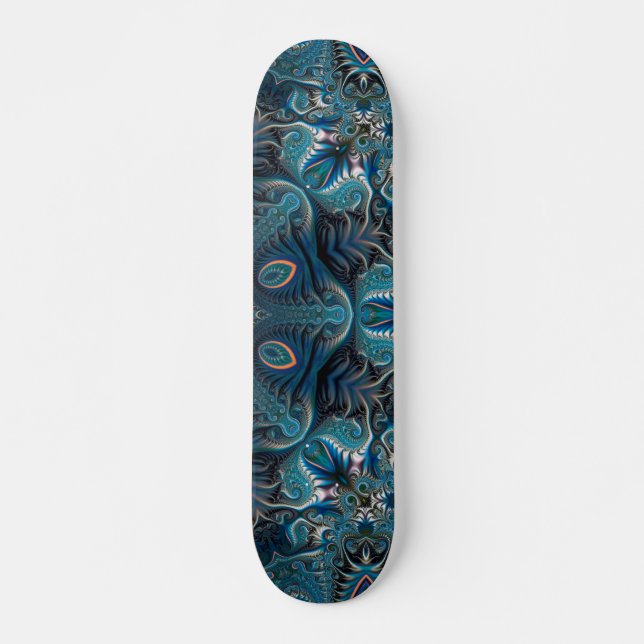 Mysteriöses Raummandala Skateboard (Vorne)