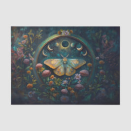 Mysteriöses Twilight Portal, Moth & Eclipse Seidenpapier