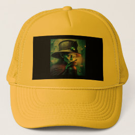 Mysterious Lady Pointing Finger At You Truckerkappe