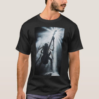 Mysterious Spider Bassist Bühnenlicht T-Shirt