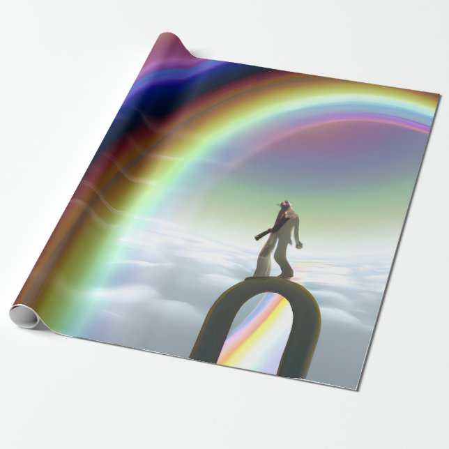 Mysterium am interdimensionalen Stargate Geschenkpapier (Ungerollt)