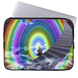 Mysterium am interdimensionalen Stargate Laptopschutzhülle