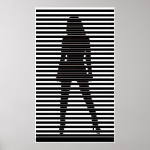 Mysterium Female Sihouette Poster