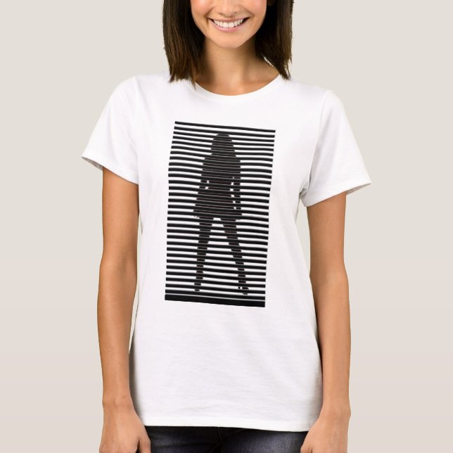 Mysterium Female Sihouette T-Shirt (Vorderseite)