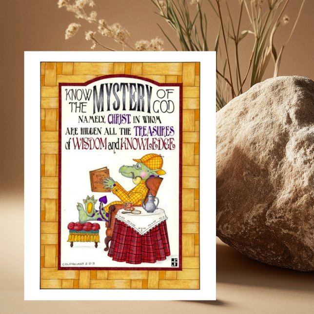 Mysterium Gottes Inspiration Postkarte (Von Creator hochgeladen)