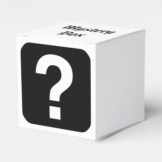 Mystery Box Geschenkschachtel (Vorderseite)
