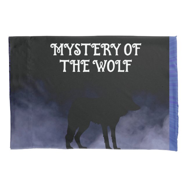 MYSTERY DER WOLLF KISSENBEZUG (Vorderseite)