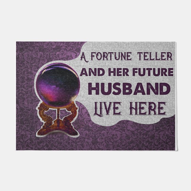 Mystery Fortune Teller, kundenspezifische Doormat Fußmatte (Vorderseite)