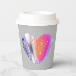 Mystery Heart Pappbecher