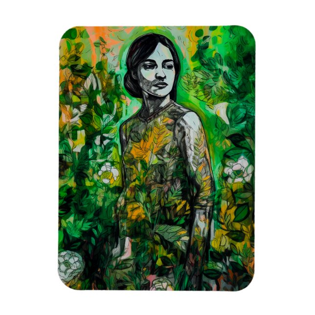 Mystery Lady Magnet (Vertikal)