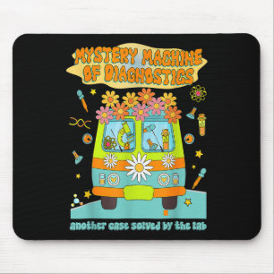 Mystery Machine Diagnostics Women Labrador Tech La Mousepad