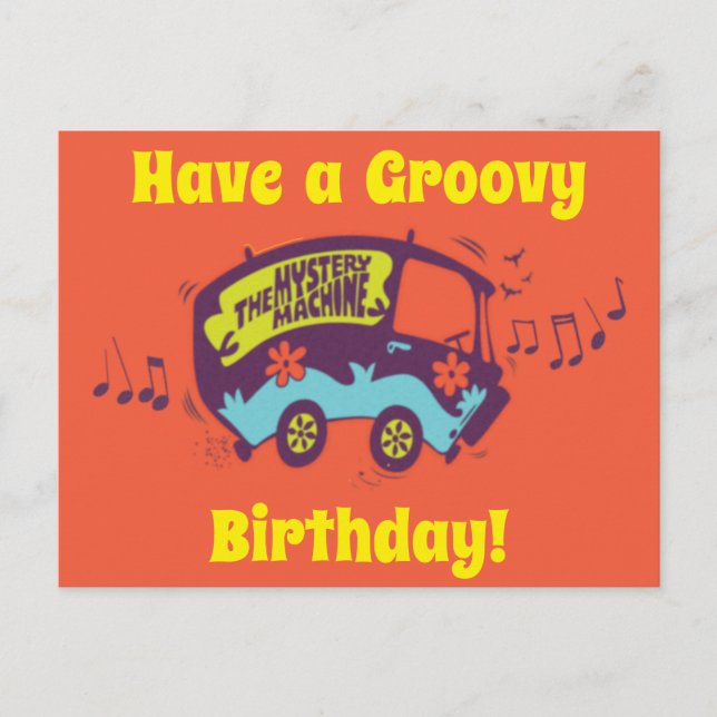 Mystery Machine "If The Van's Rockin'..." Postkarte (Vorderseite)