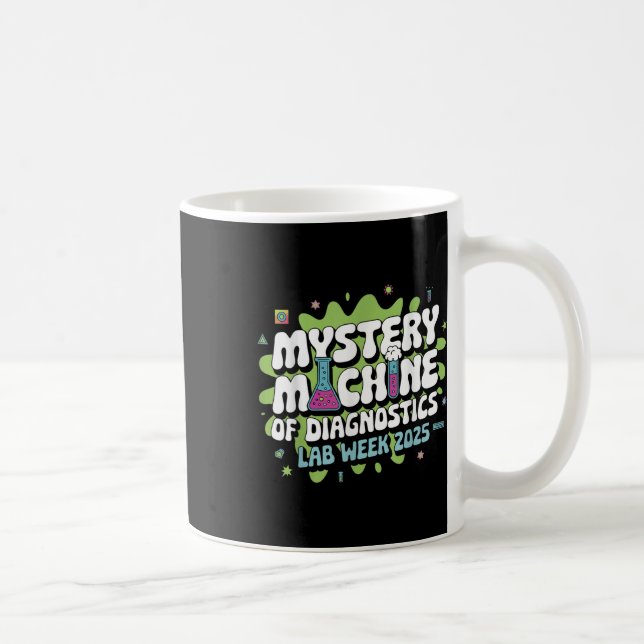 Mystery Machine of Diagnostics Labrador Week 2025  Kaffeetasse (Rechts)