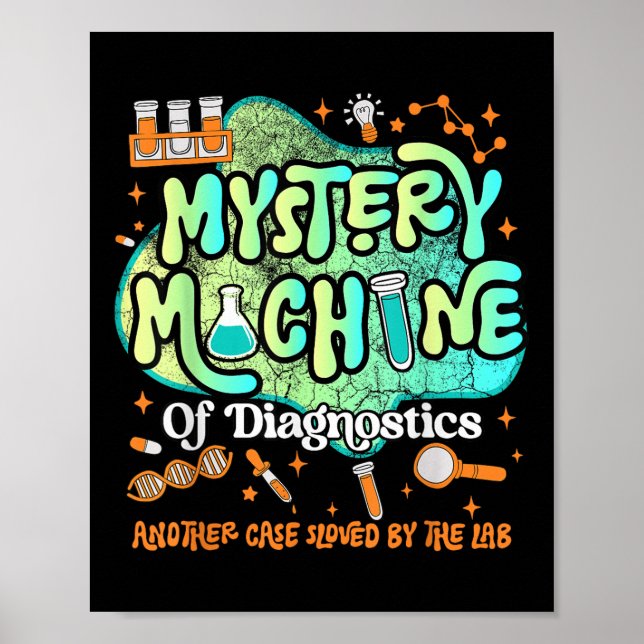 Mystery Machine of Diagnostics Labrador Week 2025  Poster (Vorne)