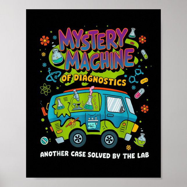 Mystery Machine of Diagnostics Labrador Week 2025  Poster (Vorne)