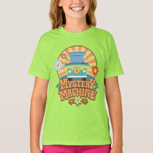 Mystery Machine Van Floral Graphic T-Shirt