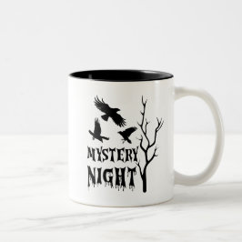 Mystery Night Gothic Krähe Kaffeetasse