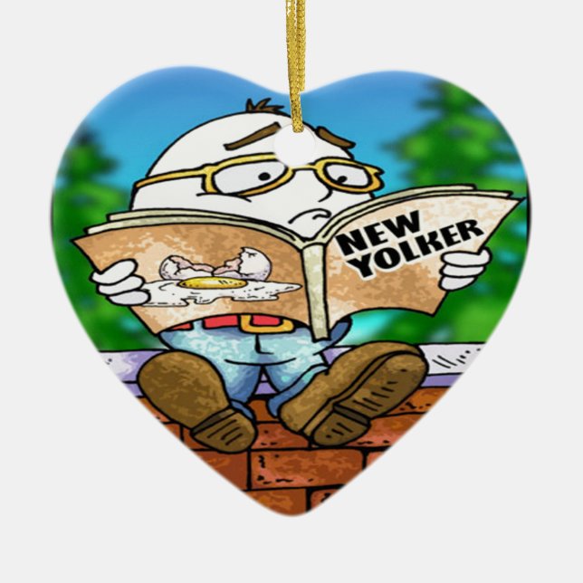 Mystery of Humpty Dumpty Rick London Geschenke Keramikornament (Vorne)