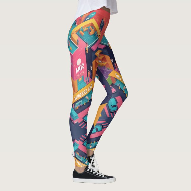 Mystery und Wonder Leggings (Rechts)