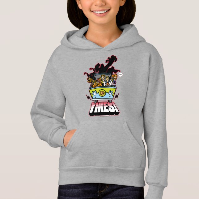 Mystery Yikes-Maschine! Grafiken Hoodie (Vorderseite)