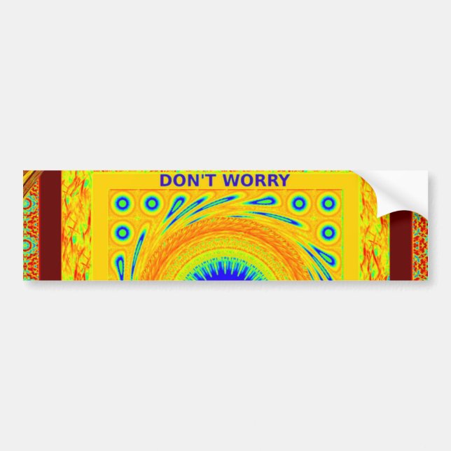 Mystic African Eye Wall Art: Ein Cyan-Blick Autoaufkleber (Vorne)